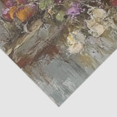 Decoupage Kippen neergestreken op vensterbank Tissuepapier (Detail)