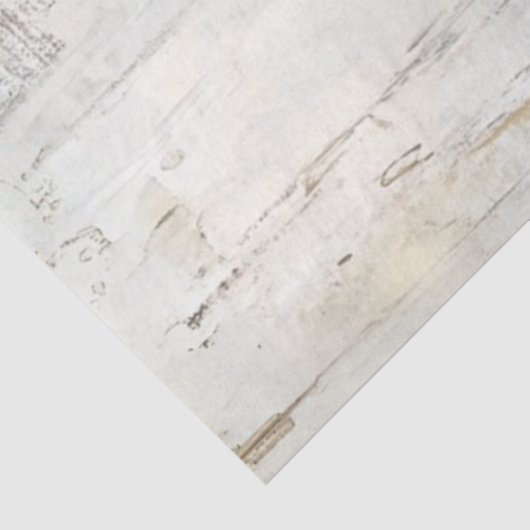 Decoupage Kippen Perched Distressed Peeling Wall Tissuepapier (Detail)