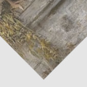 Decoupage kleurrijke kuikens neergestreken op vens tissuepapier (Detail)