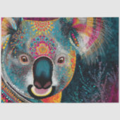Decoupage Koala Aboriginal Kunst Tissuepapier (Voorkant)