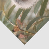 Decoupage Koala Wilde Bloemen op Boomstronk Botani Tissuepapier (Detail)