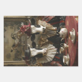 Decoupage Koeien  Whimsical Boerderij Koeien Inpakpapier Vel (Voorkant)