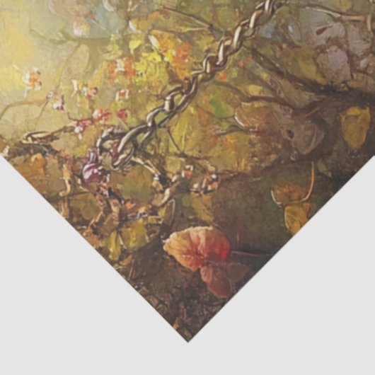 Decoupage Konijn Alice's Adventures Wonderland Tissuepapier (Detail)