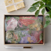 Decoupage Konijn in de Wilde Bloemen Tissuepapier (Geschenk)