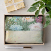 Decoupage Konijn in de Wilde Bloemen Tissuepapier (Geschenk)