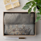 Decoupage Koninklijke Grote Pyreneeën, Gunner gena Tissuepapier (Geschenk)