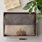 Decoupage Koninklijke Harten Betoverde Tuin Tissuepapier (Geschenk)
