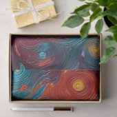 Decoupage Kosmische Draaikolk Zonneuitbarsting Lev Tissuepapier (Geschenk)