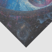 Decoupage Kosmische Wereld van Galaxies Planeten S Tissuepapier (Detail)
