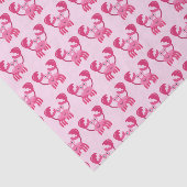 Decoupage Krabben Pink Tissuepapier (Detail)