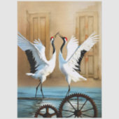 Decoupage Kranich Collection Tissuepapier (Voorkant)