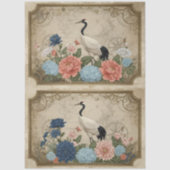 Decoupage Kranich Collection Tissuepapier (Voorkant)