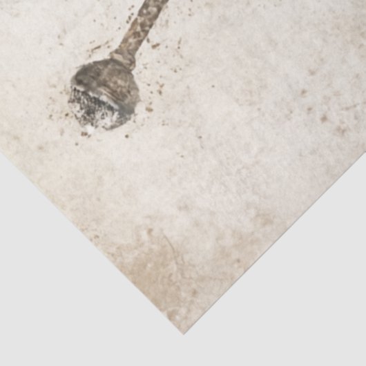 Decoupage Kruistocht Eaters Christelijk Ridder Tissuepapier (Detail)