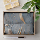 Decoupage Kust Zeester Abstracte Oceaanbries  Tissuepapier (Geschenk)