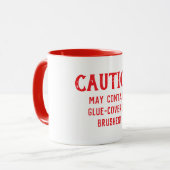 Decoupage Kwasten Citaat Aangepast RW04 Grappig Am Mok (Voorkant links)
