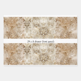 Decoupage Laadpaneel Motief Beige Design Inpakpapier Vel