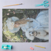 Decoupage  Lady Evelyn Standaard Poedel Tissuepapier (Craft)