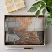 Decoupage Landscape Paper 2 Whimsical Highland Koe Tissuepapier (Geschenk)