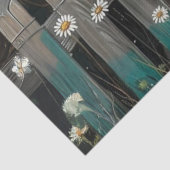 Decoupage Landscape Paper 2 Whimsical Highland Koe Tissuepapier (Detail)