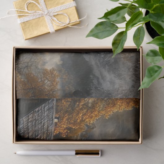 Decoupage Landschap Kracht van Natuur Tissuepapier (Geschenk)