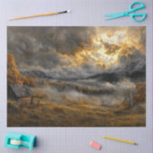 Decoupage Landschap Kracht van Natuur Tissuepapier (Craft)