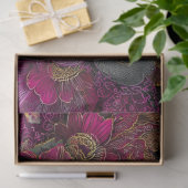 Decoupage Landschap Paisley Magenta Tapestry Tissuepapier (Geschenk)