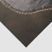 Decoupage langharige teckel piraat tissuepapier (Detail)