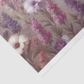 Decoupage Lavendel Wildflower Tissue Paper Tissuepapier (Detail)