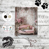 Decoupage Lavish Leopard Romantische grillige kame Tissuepapier