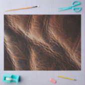 Decoupage lederen getextureerde achtergrond coördi tissuepapier (Craft)