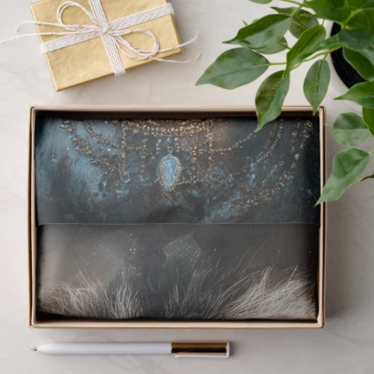 Decoupage Leeuwin versierd Amerikaanse Indiaanse s Tissuepapier (Geschenk)