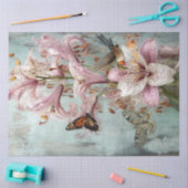 Decoupage Lelies Kolibries Vlinders Wijze Tissuepapier (Craft)