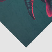 Decoupage Levendig Foto van Boer Geit Tissuepapier (Detail)