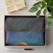 Decoupage levendig gekleurd geit Western Pet Tissuepapier (Geschenk)