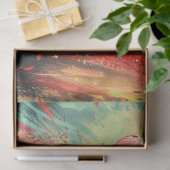 Decoupage Levendige Abstracte Jockey & Rider Tissuepapier (Geschenk)