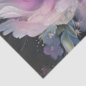 Decoupage Levendige Paarse Roze Pioenen Digitaal Tissuepapier (Detail)