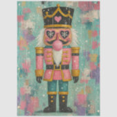 Decoupage Liefje Notenkraker Bubblegum Blush Tissuepapier (Voorkant)