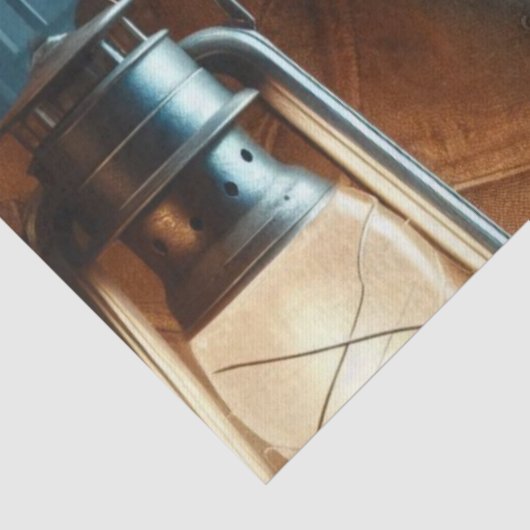 Decoupage Lighthouse Keeper Steampunk Victoriaans Tissuepapier (Detail)