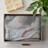 Decoupage Lion Dreadlocks Haarweefsel Papier (Geschenk)