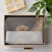 Decoupage Little Boy Rijden Pony Dragen van Pet Tissuepapier (Geschenk)