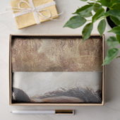 Decoupage Little Girl en haar paard Tissuepapier (Geschenk)