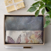 Decoupage Little Girl Kleur Vlinders grillig Tissuepapier (Geschenk)