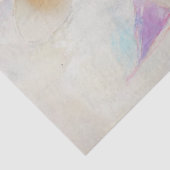 Decoupage Little Girl Riding Horse Rodeo Arena Tissuepapier (Detail)