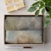 Decoupage Little Girl Witte Paard Veld Bloemen Tissuepapier (Geschenk)