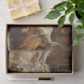 Decoupage Longhorn Koeien Bar Drink Milkshakes Tissuepapier (Geschenk)