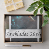 Decoupage Longhorns Bluebonnets Trees Handsaws Tissuepapier (Geschenk)