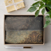 Decoupage Looking Glass Wonderland Storybook  Tissuepapier (Geschenk)