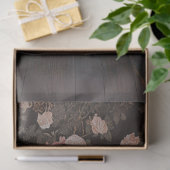 Decoupage Luipaard Op Roze Fluwelen Franse Bank Tissuepapier (Geschenk)