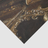 Decoupage Luxueuze Tabby & Witte Katten Tissuepapier (Detail)