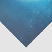 Decoupage Maanverlichte Hemelse Heks Twin Orbs Tissuepapier (Detail)